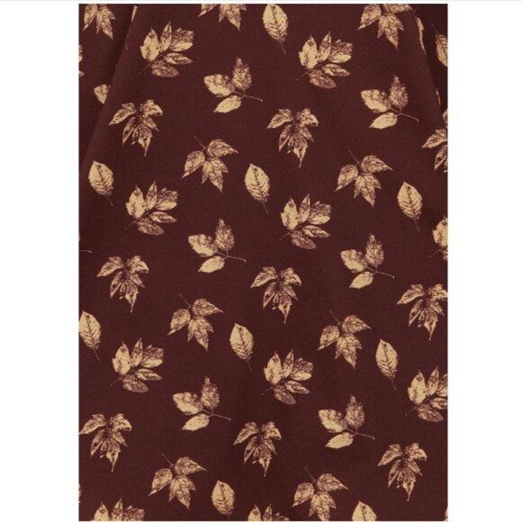 Collectif Fall Leaves Caterina Swing Dress - Picture 5 of 8